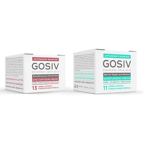 Gosiv مجموعة العناية بالعين المرطبة العضوية من جوسيف