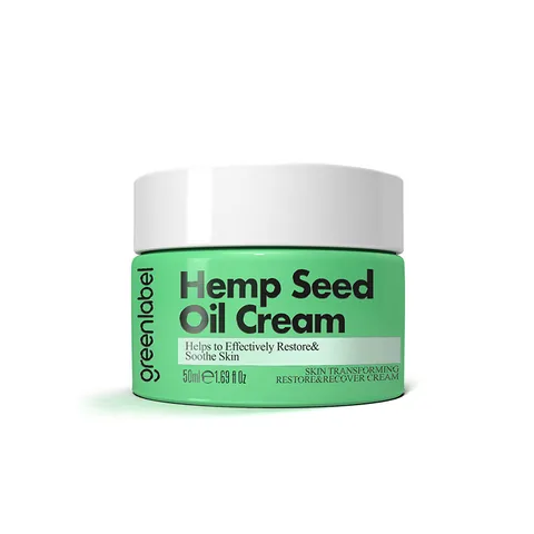 Hanföl und Zinkcreme 50ml von Greenlabel für die Hautgesundheit