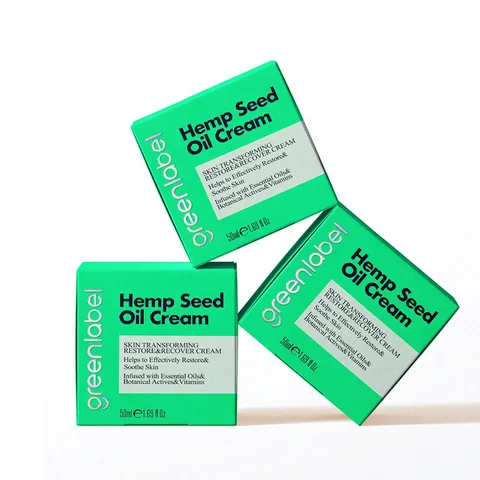 Hanföl und Zinkcreme 50ml von Greenlabel für die Hautgesundheit