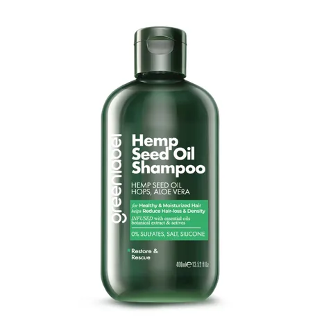 Шампунь с экстрактом конопли Greenlabel 400 мл