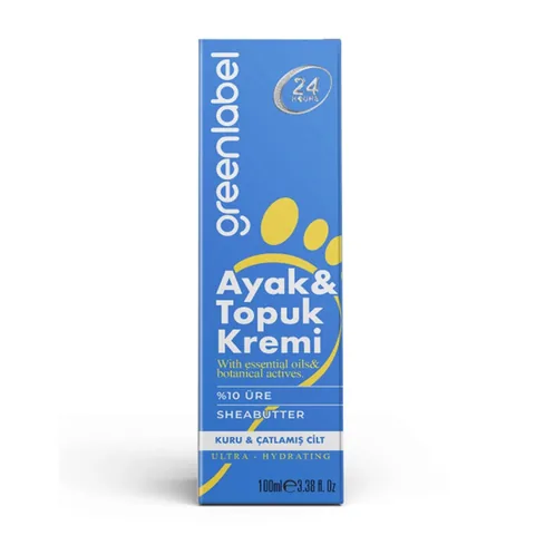 Feuchtigkeitsspendende Fuß- und Fersencreme - 100ml