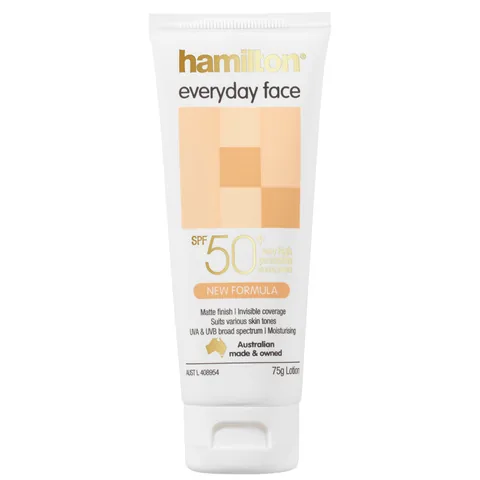 Солнцезащитный крем для лица Hamilton Everyday SPF 50+ 75 г