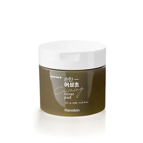 Hanskin Calming Toner Pad 60 pcs