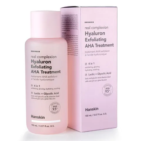 Hanskin Hyaluron Exfoliating Aha Treatment 150 ml