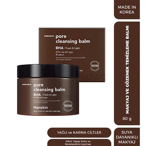 Hanskin Pore Cleansing Balm Bha 80 gr