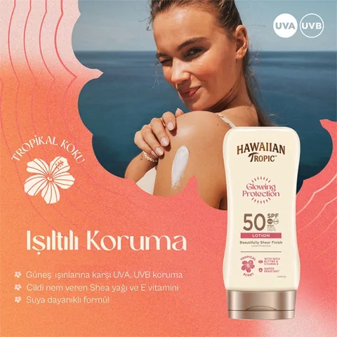 Солнцезащитный лосьон Hawaiian Tropic SPF50 180 мл