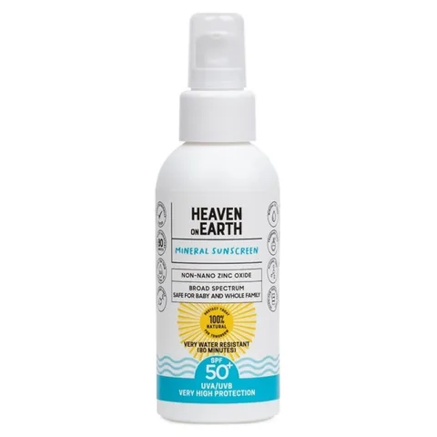 Heaven On Earth SPF 50+ Mineral Sonnencreme - 100ml