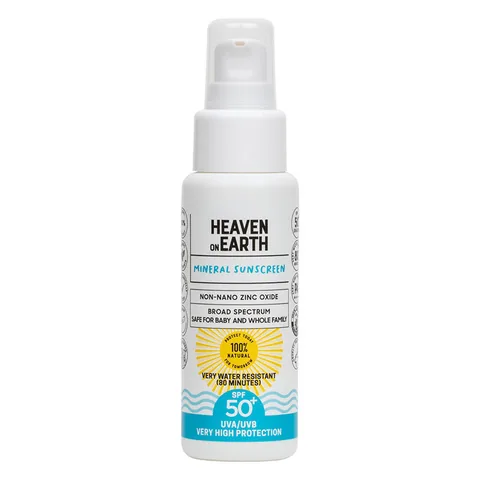 Heaven On Earth Mineral Sonnencreme SPF50+ - 50ml