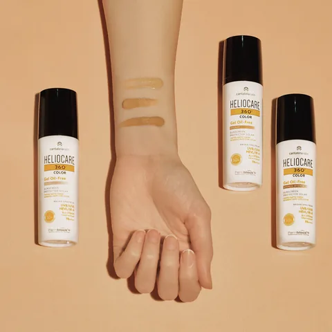 Heliocare 360 Color Gel Oil Free Spf50+ Sunscreen 50 ml - Beige