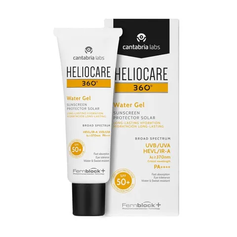 Heliocare 360 Wasser Gel SPF 50+ Feuchtigkeitsspendende Sonnencreme 50ml