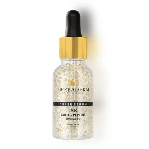 Herbaderm 24K Anti-Falten Serum - Jugendlichkeitsformel 30ml