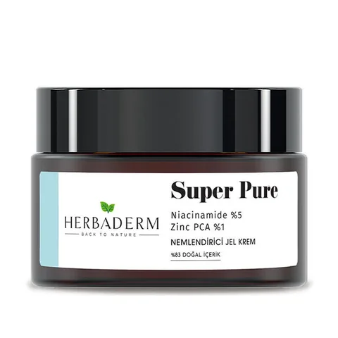 Гель-крем для увлажнения Herbaderm Super Pure 50 мл