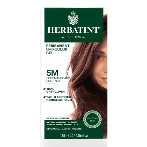 Herbatint Hair Color 5M Chatain Clair Acajou