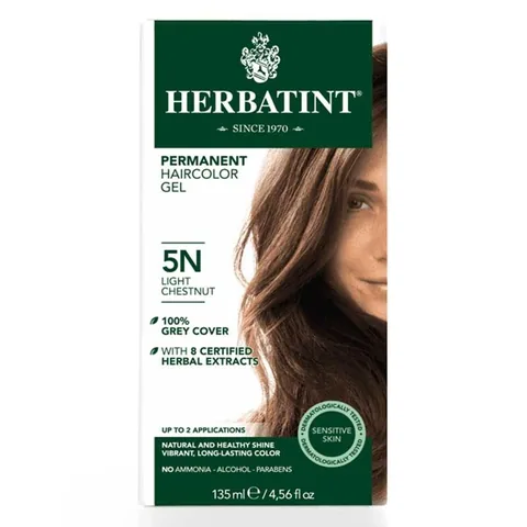 Краситель для волос Herbatint 5n Светло-коричневый