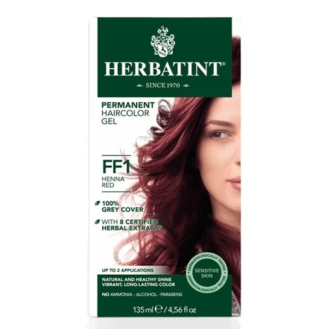 Краска для волос Herbatint FF1 красный хна