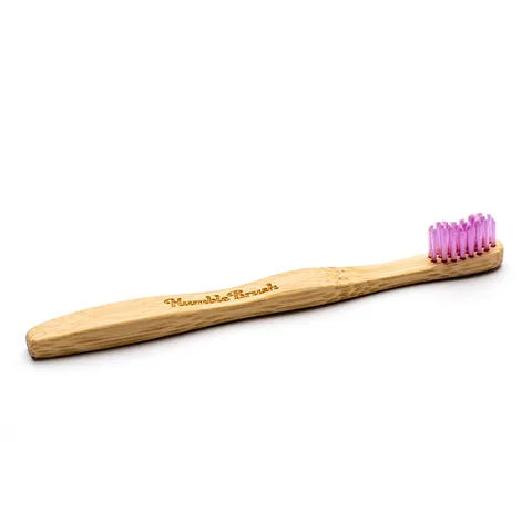 Humble Brush Natural Soft Toothbrush for Children - Lila