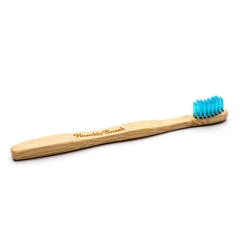 Humble Brush Natural Soft Toothbrush for Children - Blue