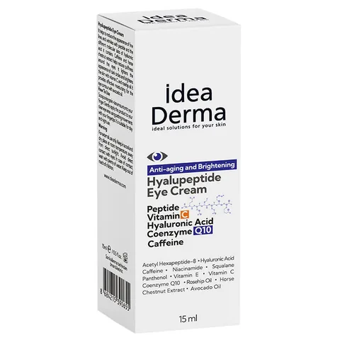 İdea Derma كريم العيون آيديا ديرما هيالوببتيد 15 مل