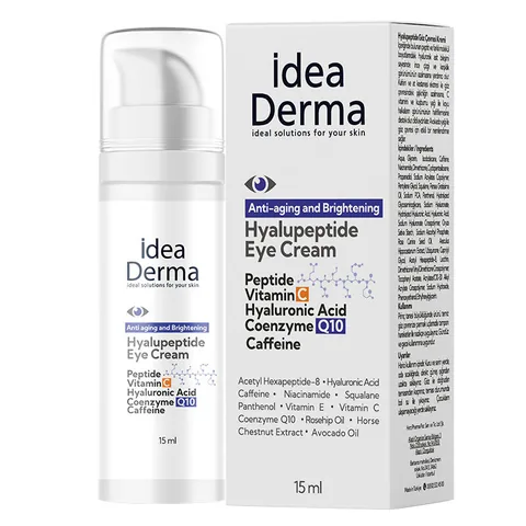 İdea Derma كريم العيون آيديا ديرما هيالوببتيد 15 مل