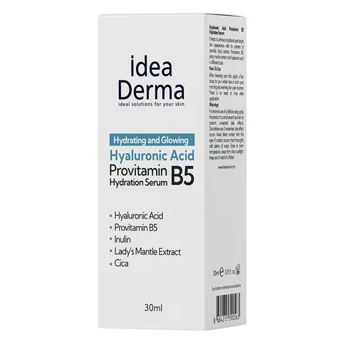 İdea Derma Hyaluronic Acid Provitamin B5 Hydration Serum 30 ml