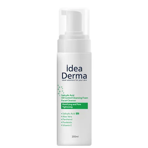 İdea Derma Salicylsäure Gesichtsreiniger Schaum 200ml