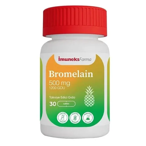 Imuneks Farma Bromelain 500mg | 30 Tabletten