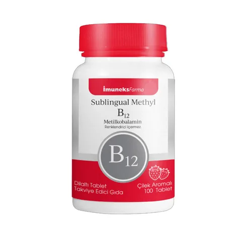 Imuneks Farma Sublingual Methyl B12 - 100 Tabletten