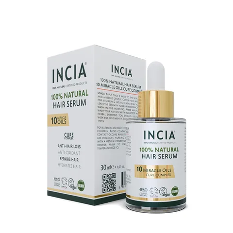 Сыворотка для волос Incia 100% натуральная 30 мл