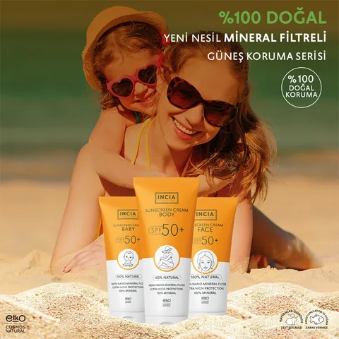 Солнцезащитный крем для детей 50 SPF 50 мл от Incia