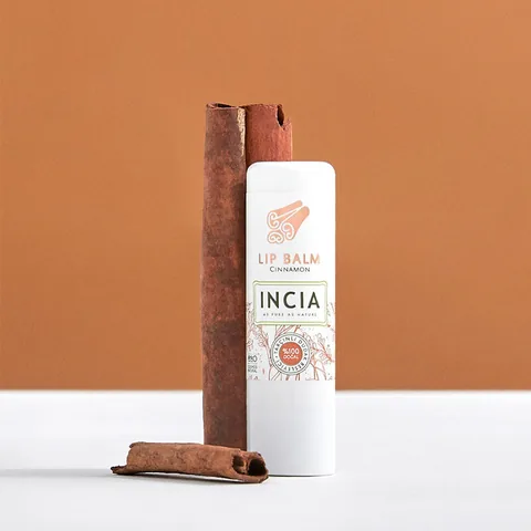 INCIA Zimt Lippenbalsam 6g - Feuchtigkeitsspendend &amp; Beruhigend