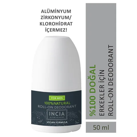 Дезодорант-ролик Incia Natural для мужчин 50 мл