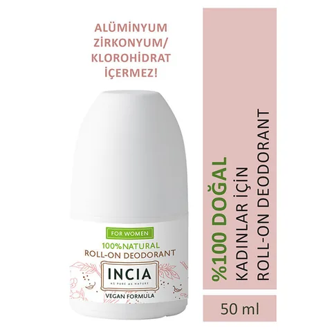 Дезодорант-ролик Incia Natural для женщин 50 мл