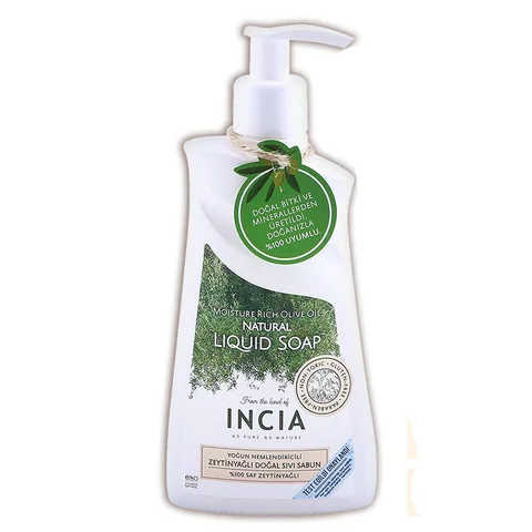 INCIA Intense Moisturizing Natural Liquid Soap with Olive Oil 250 ml