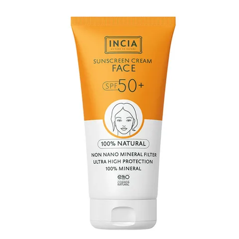 INCIA Natürliche Gesichts-Sonnencreme SPF 50