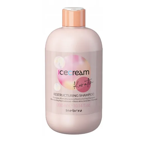 Шампунь для восстановления кератина Inebrya Ice Cream 300 мл