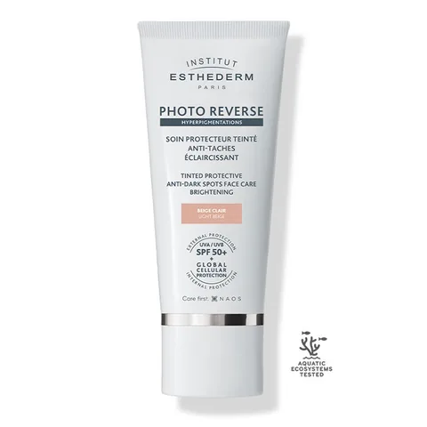 Institut Esthederm Photo Reverse Spf50+ Tinted Sun Cream 50 ml - Light Beige