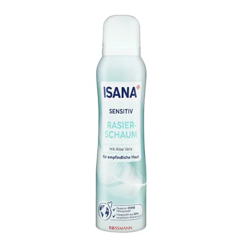 Isana Sensitiv Aloe Vera Shaving Foam 150 ml