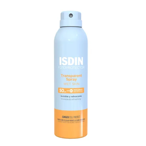 Transparente Sonnencreme für helle Hautschutz SPF 50 250 ml von Isdin