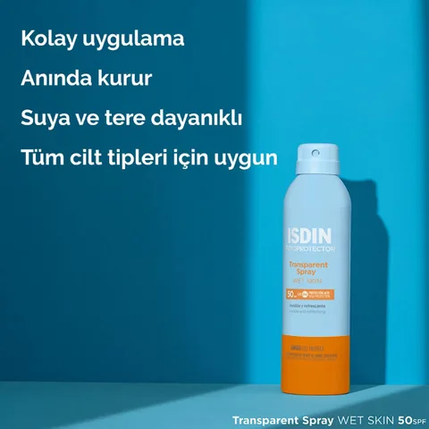 ISDIN ISDIN Photoprotector Transparent Spray Wet Skin SPF 50+ 250 ml