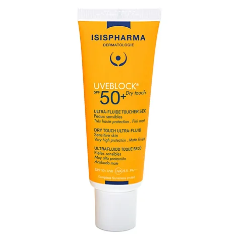 Isis Pharma Uveblock SPF 50+ Dry Touch Fluid 40ml