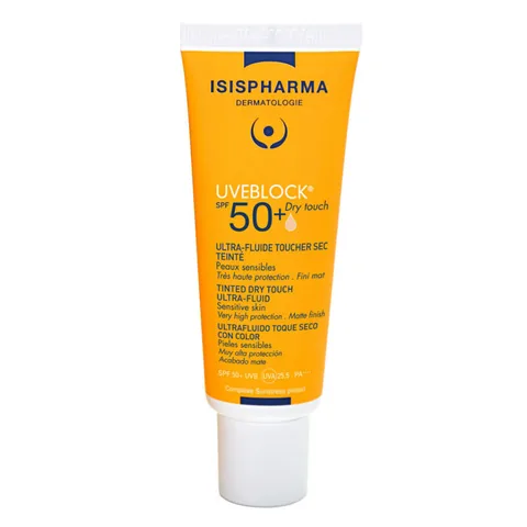 Isis Pharma Uveblock SPF 50+ Dry Touch Fluid - Licht 40ml