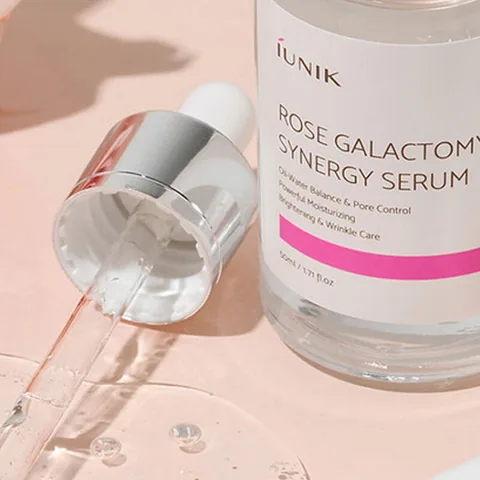 Iunik Rose Galactomyces Moisturizing Brightening Serum 50 ml