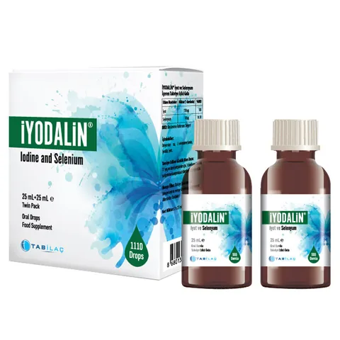 İyodalin Iodine and Selenium Food Supplement 25 ml + 25 ml