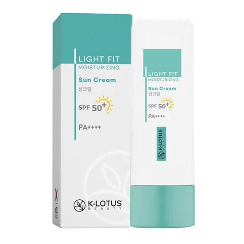 K-lotus Beauty Light Fit Face And Body Spf 50+ Moisturizing Sunscreen Pa++++ 50 ml