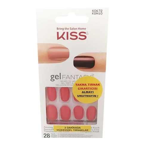 Kiss Gel Fantasy Press-On Nails - KGN10C - Whatever