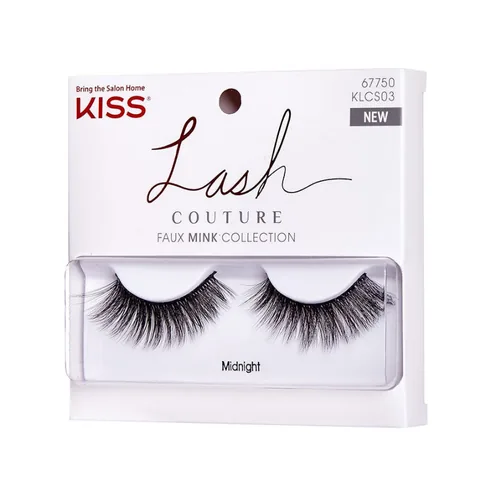 Классические накладные ресницы Kiss Lash Couture Faux Mink - Klcs03 c - Полночь