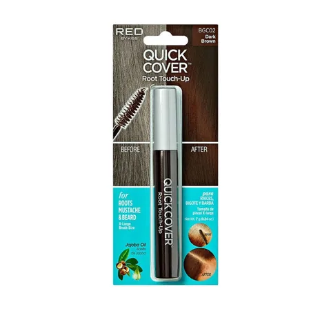 Kiss Quick Cover Grey Hair Covering Mascara 7 gr - Dark Brown