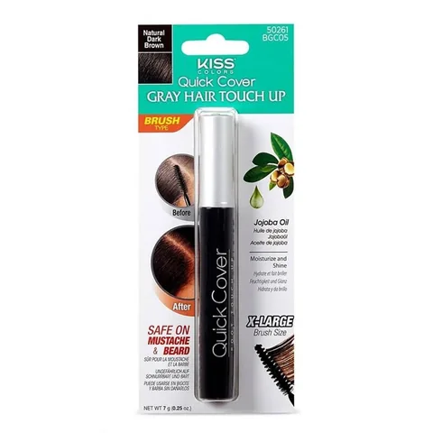 Kiss Quick Cover White-Covering Mascara Dark Brown 7g