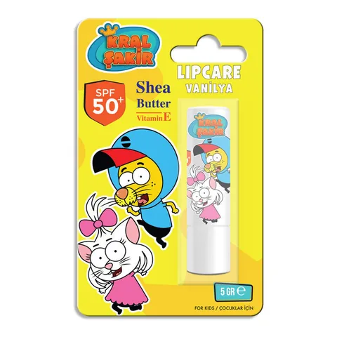 King Şakir SPF50+ Vanille Lippenbalsam 5g