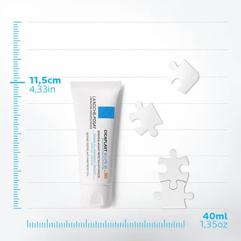 La Roche-Posay كريم لاروش بوزيه سيكابلاست بوم بي 5 بعامل حماية من الشمس 50+ للعناية المهدئة والمصلحة 40 مل
